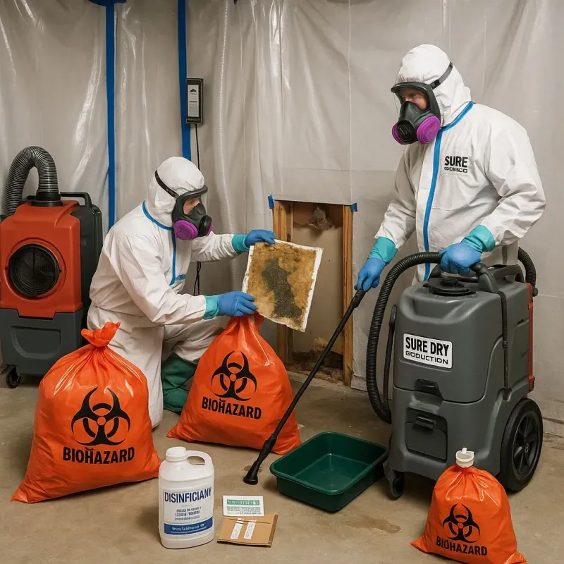 Contaminated Water Handling Protocols process in Brookshire, TX